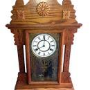 Circa 1880 New Haven Large Fancy Parlor Clock