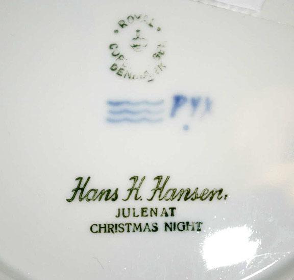 B&G Christmas Collector Plate -