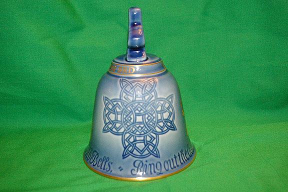 Rare Royal Copenhagen Porcelain 1980 Collector Bell