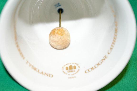 Rare Royal Copenhagen Porcelain 1980 Collector Bell