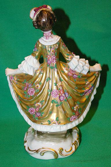 Rare 19th Century Volkstedt Figurine