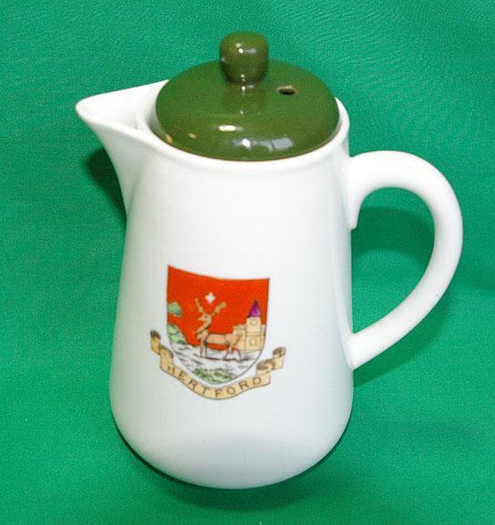 Crested Shelley China - Hertford Creamer