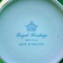 Royal Heritage Bone China Gold Trim Mug with Pink Roses