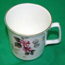 Royal Grafton Bone China Tea Mug with Pink Blossoms