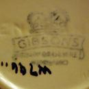 Gibsons Retro White and Gold Tea Pot Set