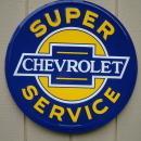 OUR LARGEST SUPER CHEVROLET AUTOMOBILE SIGN - LOW SHIPPING COST