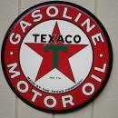 OUR LARGEST TEXACO GAS & OIL SIGN // TOP QUALITY - LOW SHIPPING COST