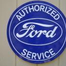 OUR LARGEST AUTHORIZED FORD SERVICE GARAGE SIGN / LOW SHIPPING COST