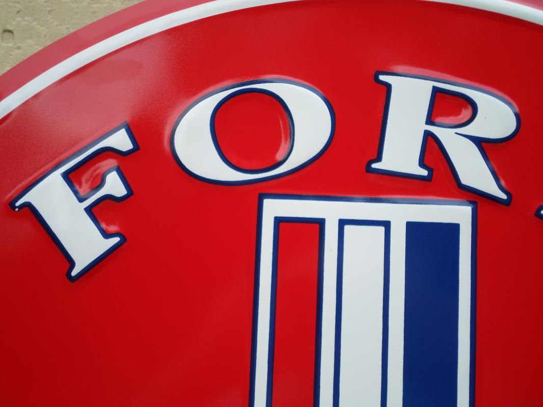 OUR LARGEST FORD MUSTANG PONY METAL SIGN // MADE IN USA