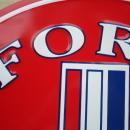 OUR LARGEST FORD MUSTANG PONY METAL SIGN // MADE IN USA