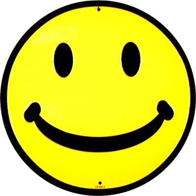 HAPPY FACE Sign / FREE SHIPPING