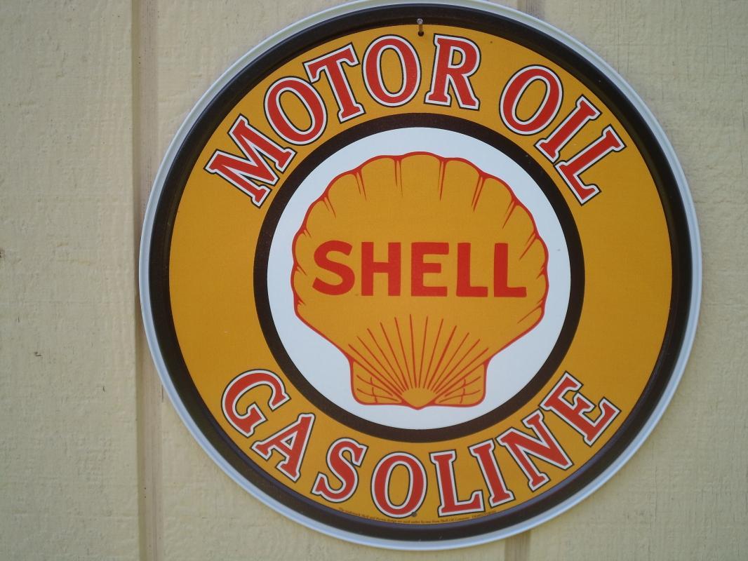 SHELL Gas & Oil Metal Sign / FREE SHIPPING