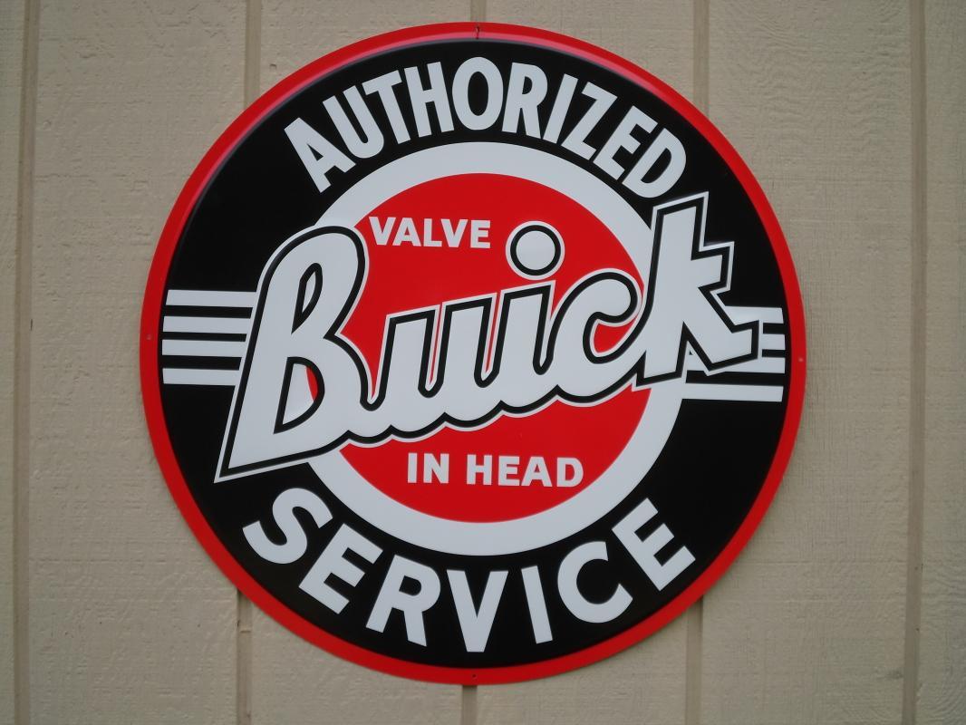 LOT OF FIVE OF OUR LARGEST GENERAL MOTORS SIGNS - FREE SHIPPING
