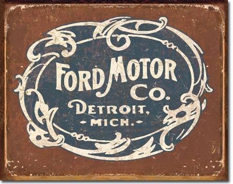 Ford Motor Company Metal Sign / FREE SHIPPING