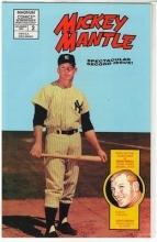 MICKEY MANTLE New York Yankee Hall of Fame Great - Original1992 Magnum Comic Magazine