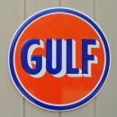 LOT OF ALL ( 7 ) OF OUR LARGEST GAS & OIL SIGNS, MOBIL - ESSO & GULF - FREE SHIPPING