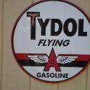 LOT OF ALL ( 7 ) OF OUR LARGEST GAS & OIL SIGNS, MOBIL - ESSO & GULF - FREE SHIPPING