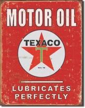 TEXACO MOTOR OIL SIGN -- FREE SHIPPING