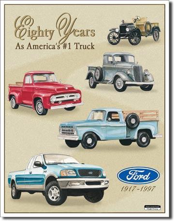 FORD TRUCK ANNIVERSARY SIGN -- FREE SHIPPING