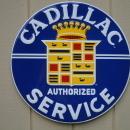 LOT OF THREE OF OUR LARGEST GENERAL MOTORS OK USED CARS SIGNS - BUICK - OLDSMOBILE - CADILLAC SIGNS - FREE SHIPPING