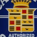 LOT OF THREE OF OUR LARGEST GENERAL MOTORS OK USED CARS SIGNS - BUICK - OLDSMOBILE - CADILLAC SIGNS - FREE SHIPPING