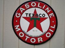 OUR LARGEST TEXACO GASOLINE & OIL SIGN