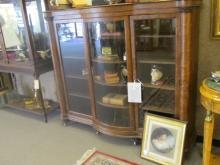American Oak Bookcase, 3 Doors