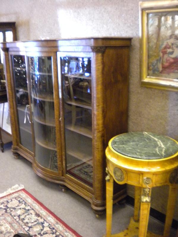 American Oak Bookcase, 3 Doors