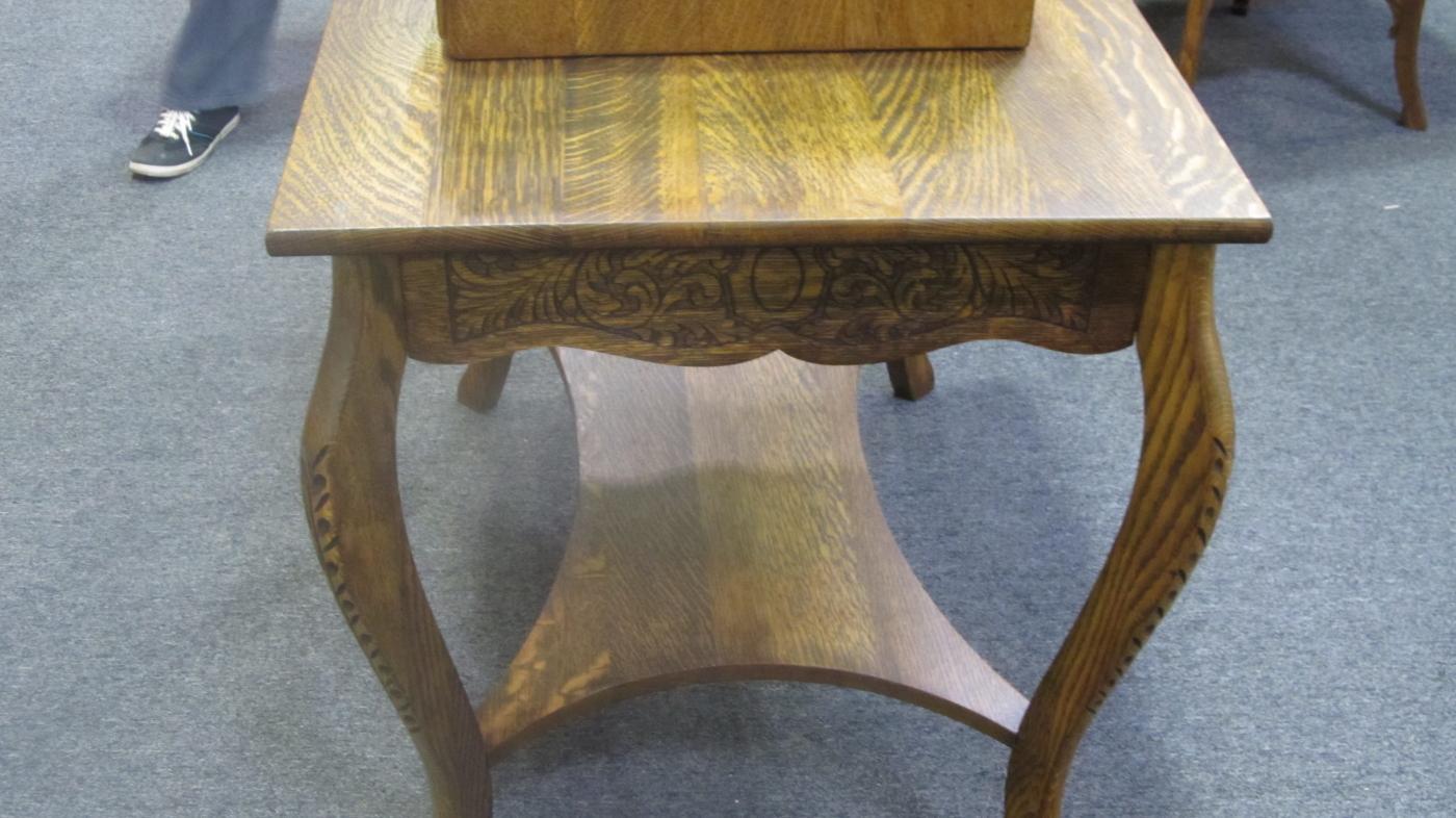 American Oak Library Table