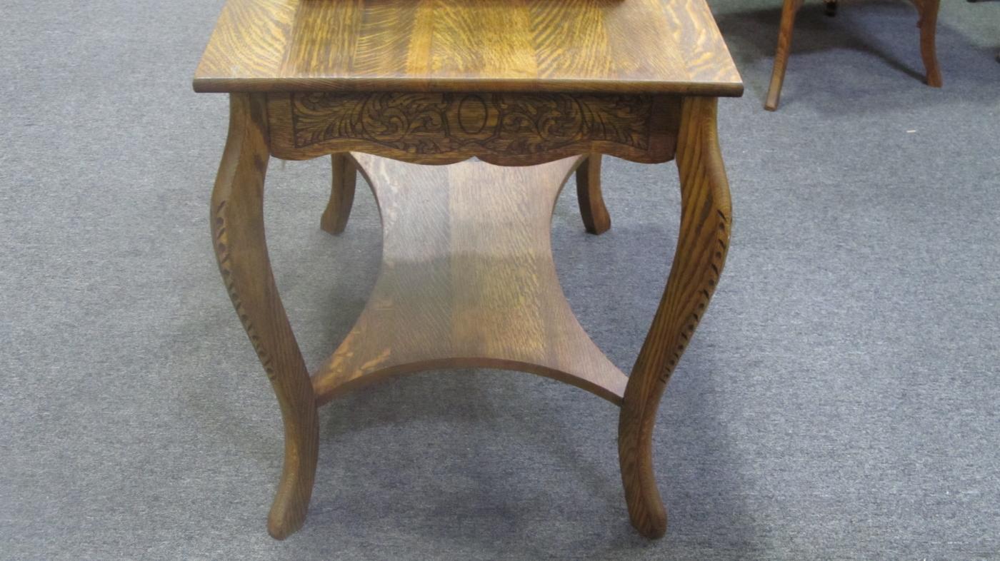 American Oak Library Table