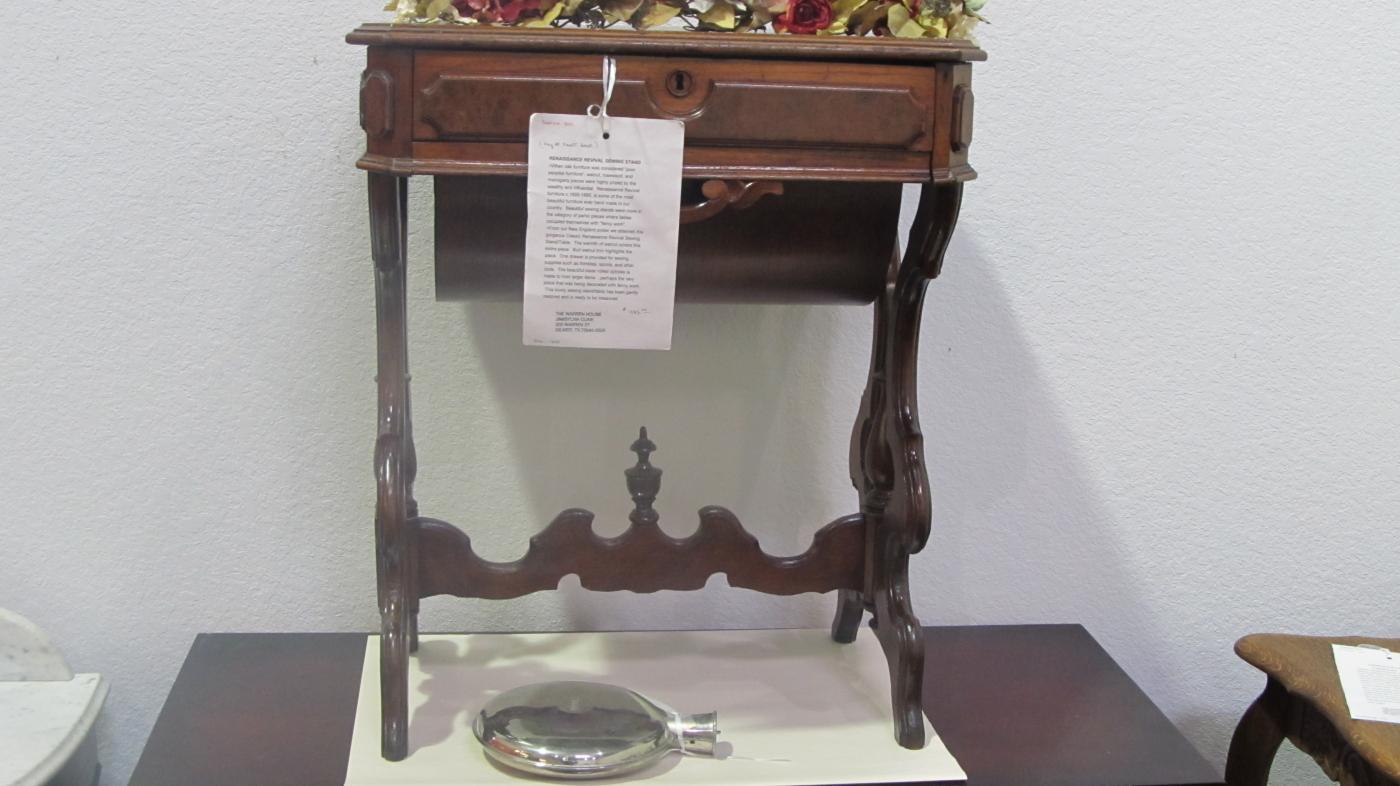 Sewing Stand (Renaissance Revival)