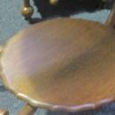 American Oak Parlor Table (Round with Gadrooning)