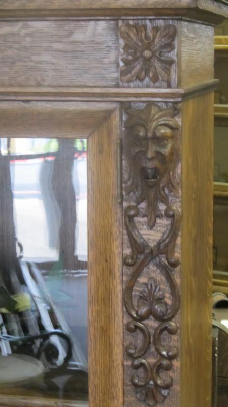 American Oak Bookcase (very fine, 2 door)