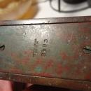 TIFFANY STUDIOS BRONZE ZODIAC PATTERN DESK SCALE LCT - GREAT PATINA- RARE PIECE