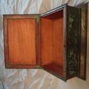 Impressive Tiffany Studios LCT Green Favrile Glass Grapevine Cigar Box