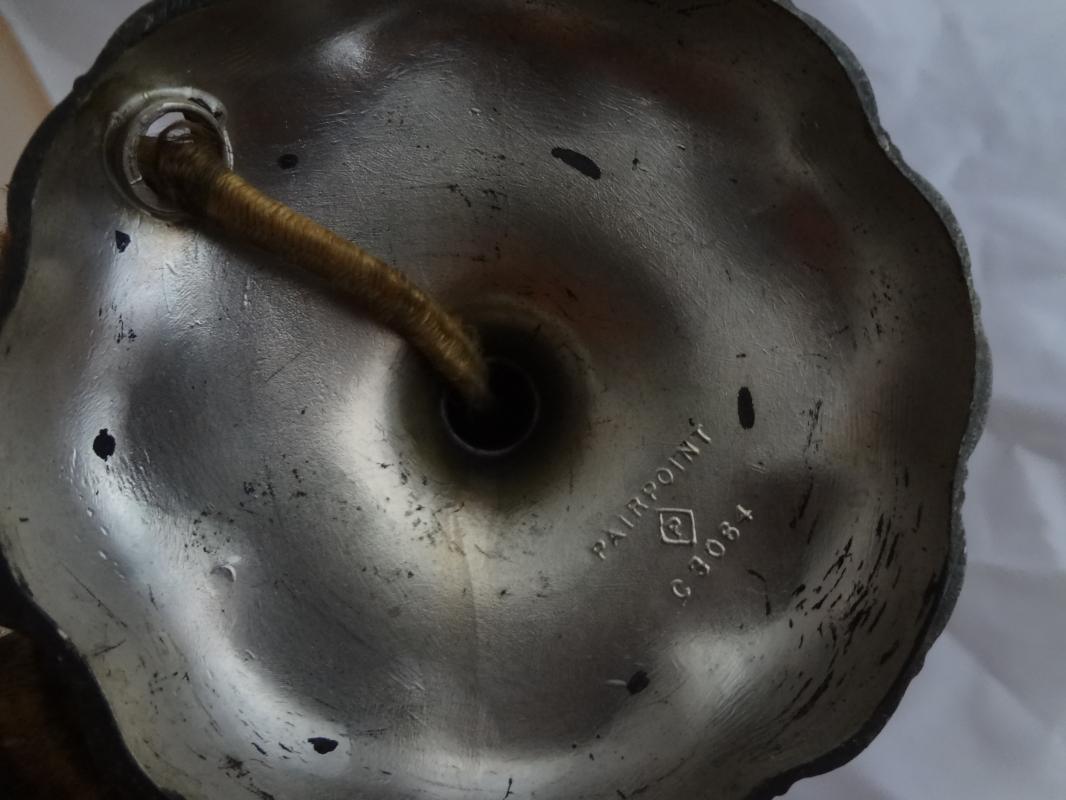 Antique Pairpoint Silver Plated Lamp Base