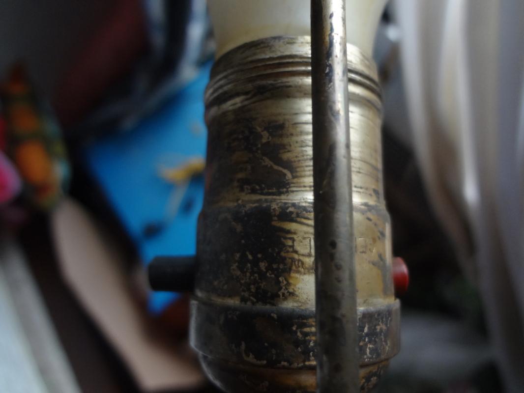 Antique Pairpoint Silver Plated Lamp Base