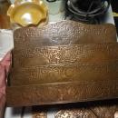ANTIQUE Tiffany Studios Zodiac Large 3 TIERS Letter Holder 1030