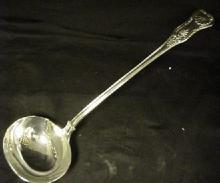 Sterling Silver Large Soup Or Punch Laddle