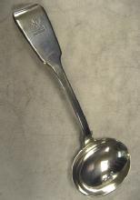 Antique English Fiddle Pattern Gravy Ladle