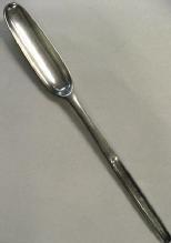 English, Sterling Silver Marrow Scoop - George I