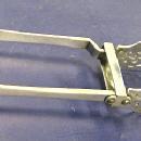 Fiddle Pattern Asparagus Tongs - Sterling Silver, Victorian