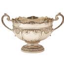 Sterling Silver, 2 Handled, Large Bowl. Antique English