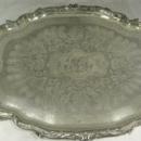Antique French, Large Sterling Tray By Odiot, Paris