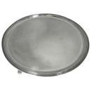 Sterling Silver English Footed Salver / Round Tray 10