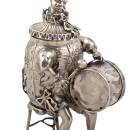 Rare & Unusual Antique Silver Musical Figures. Neresheimer, Hanau