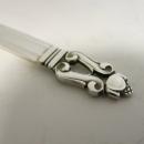 Georg Jensen Acorn Cold Meat Fork. Sterling Silver