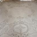 Large, Decorative Antique English Silver Gallery Tray