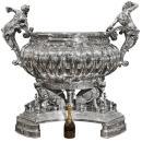 A Monumental Sterling Silver Wine Cistern