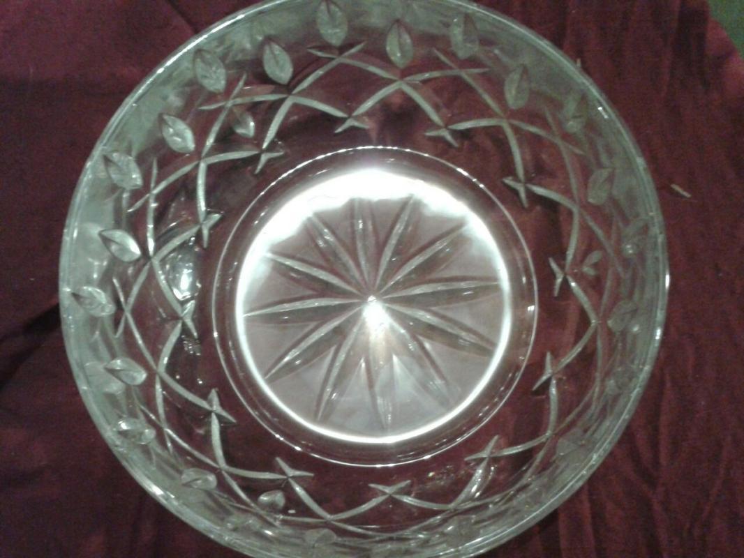 Sparkling Cut Crystal Bowl